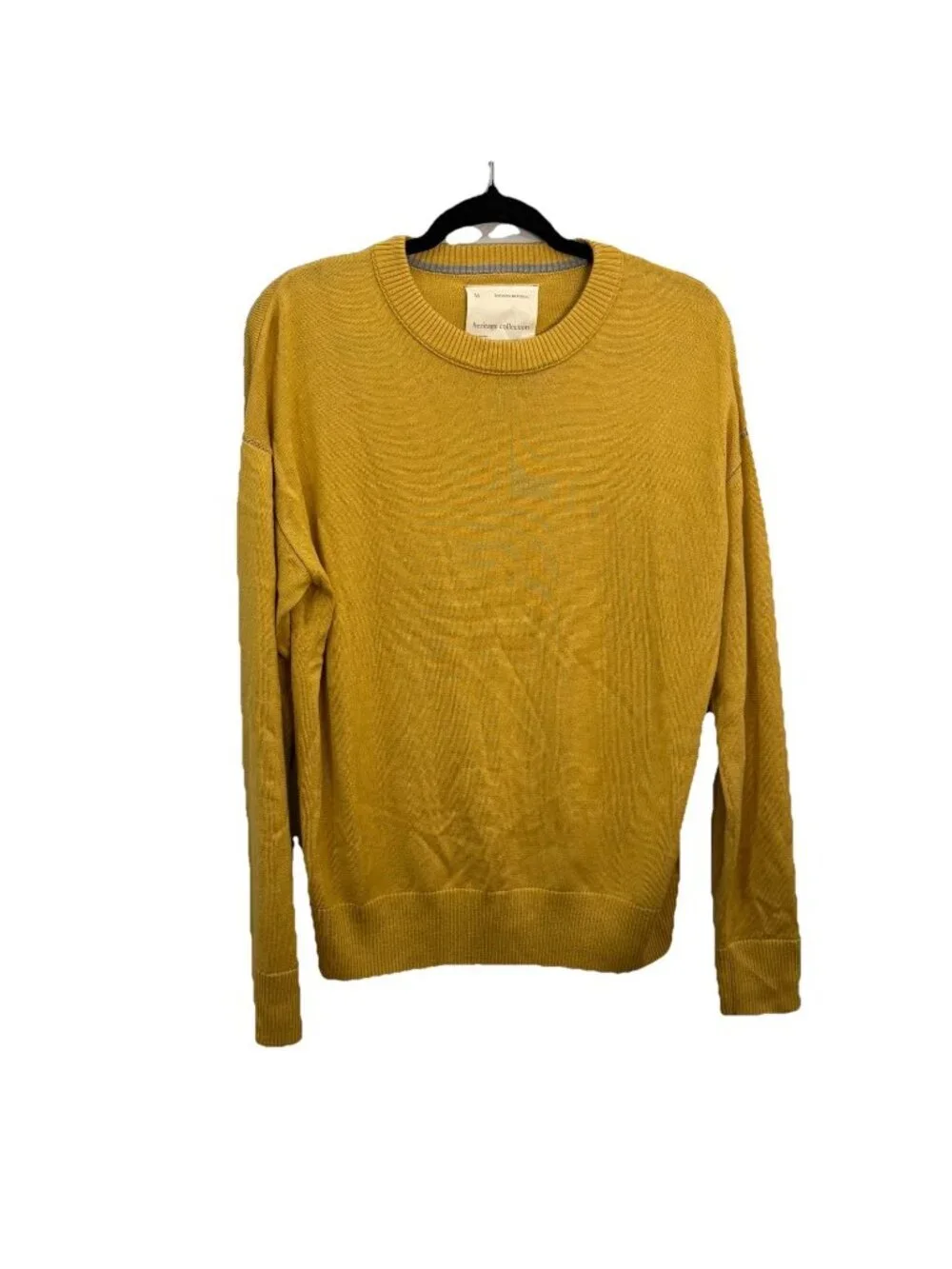 Banana Republic Heritage Collection Butter Yellow Silk/ Wool Sweater Size  M
